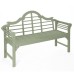 Lutyens 2 Seater Bench - Sage Green